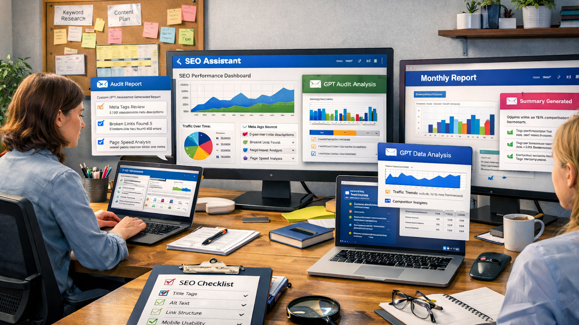 7 ideias de GPT para automatizar fluxos de trabalho de SEO