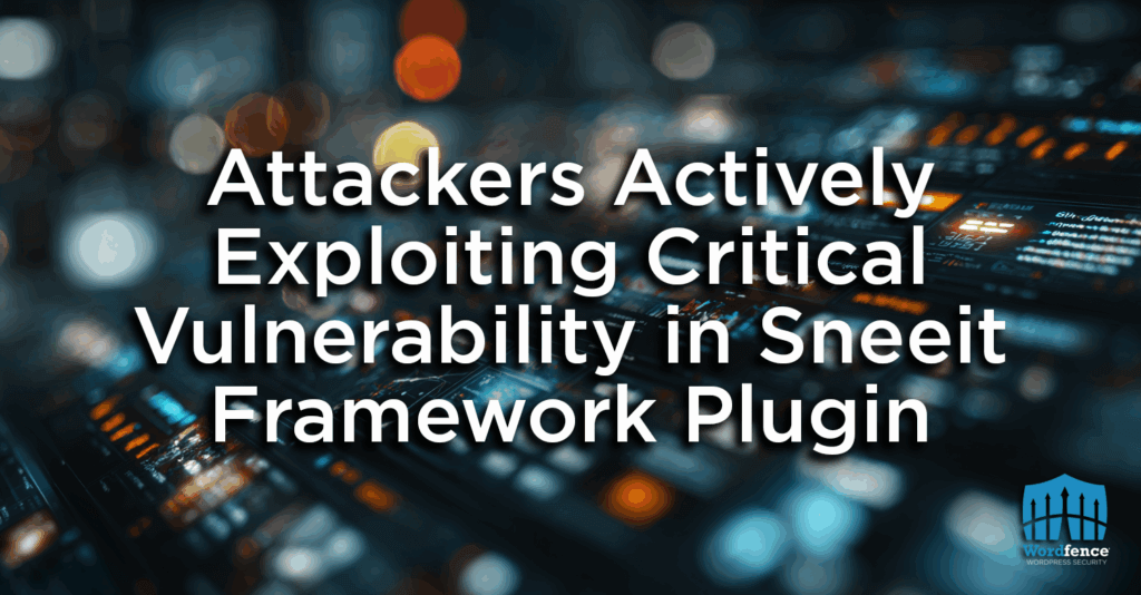 Exploração de Vulnerabilidade Crítica no Plugin Sneeit Frame