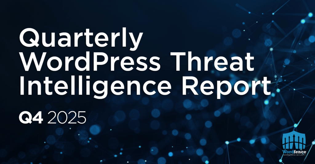 Relatório de Ameaças do WordPress – Q4 2025