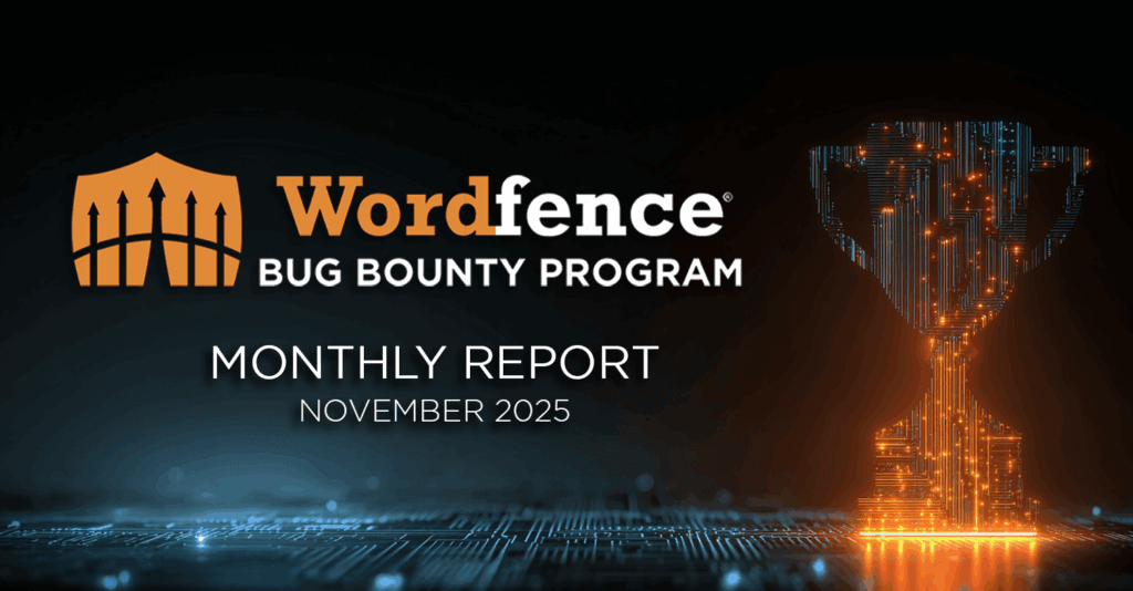 Relatório Mensal do Programa de Bug Bounty da Wordfence