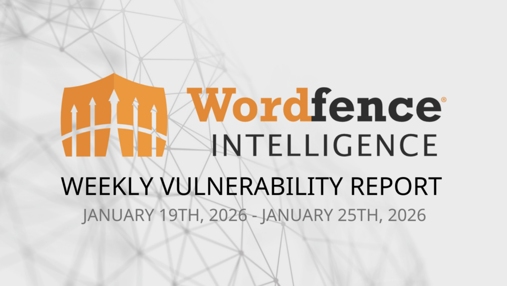 Relatório Semanal de Vulnerabilidades do WordPress